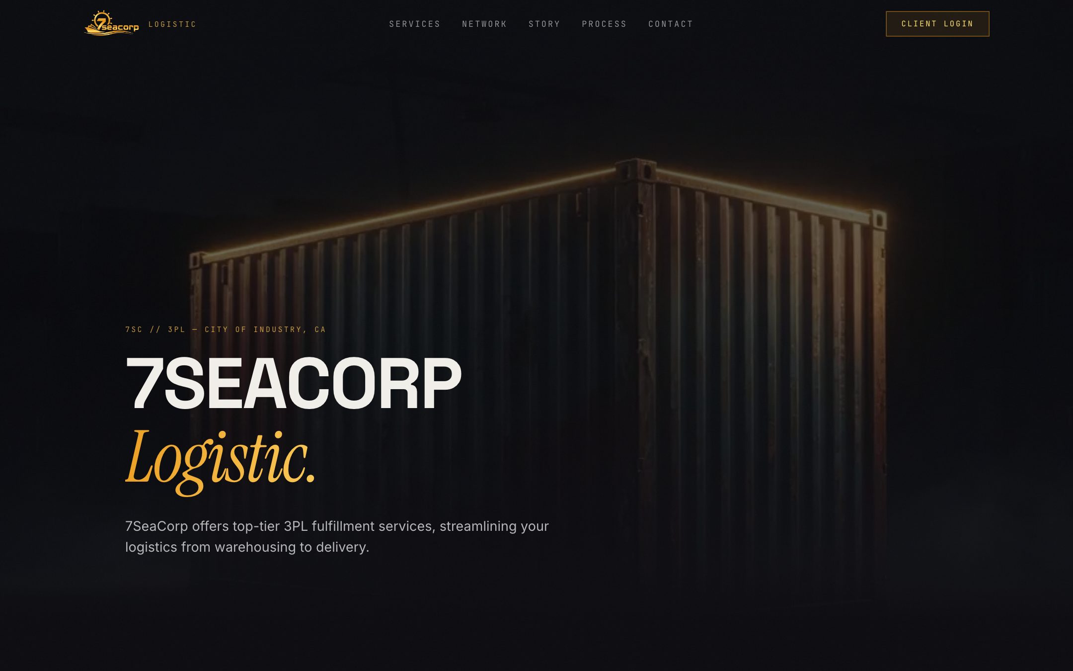 7SeaCorp Logistic — screenshot