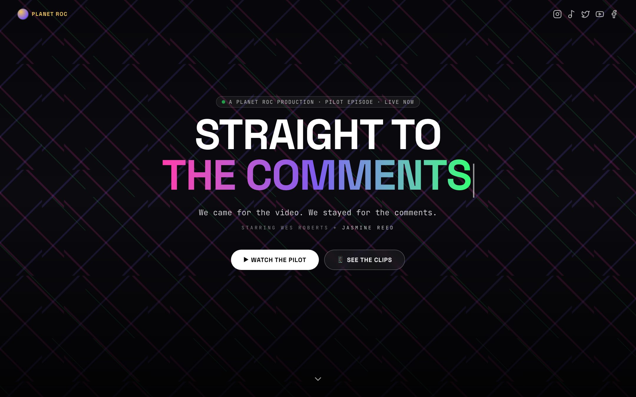 Straight to the Comments — screenshot